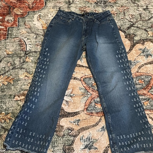 Women’s juniors Blue Jeans size 15 - Picture 1 of 3